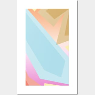 Geometrical Princess Design - Lesbian Pride Posters and Art